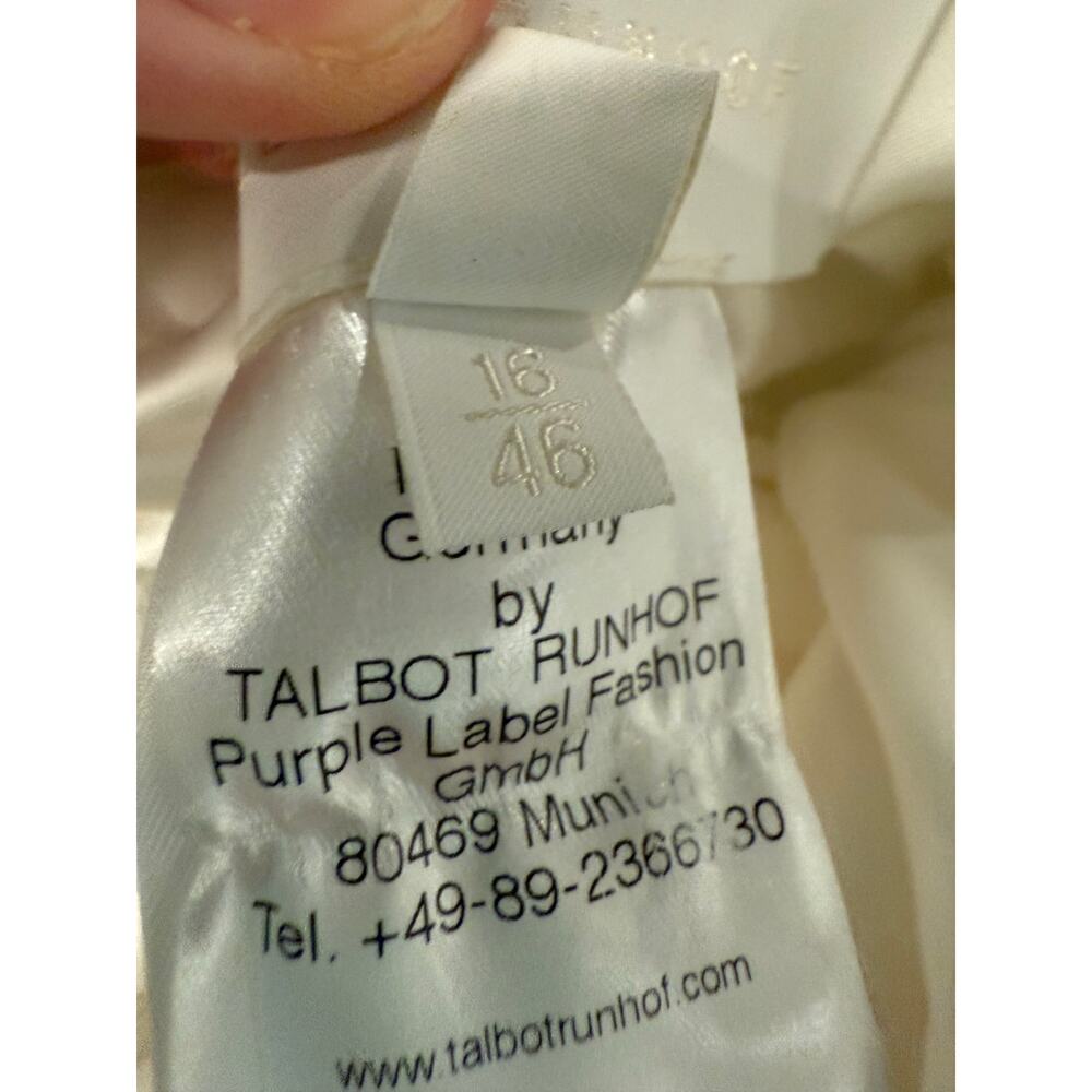 TALBOT RUNHOF Ruched Lurex Gown - Picture 7 of 7